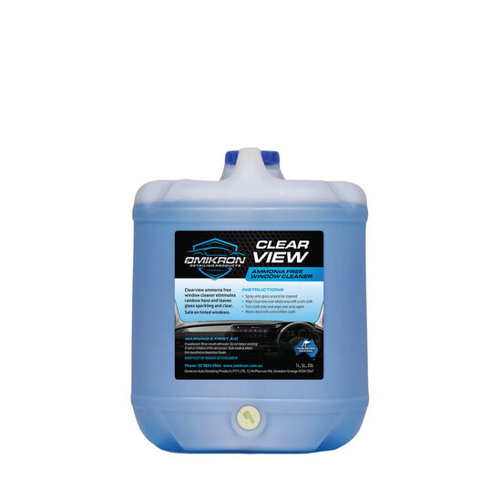 Clear View Window andamp Glass Cleaner