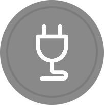 10 AMP Plug 240v Badge